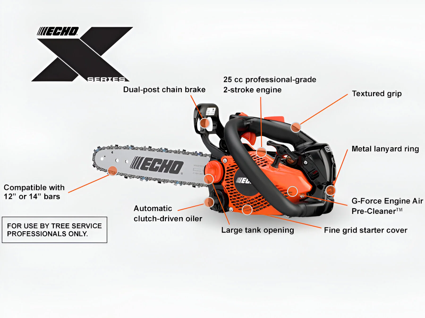 Echo CS-2511TN-14 Chain Saw 14