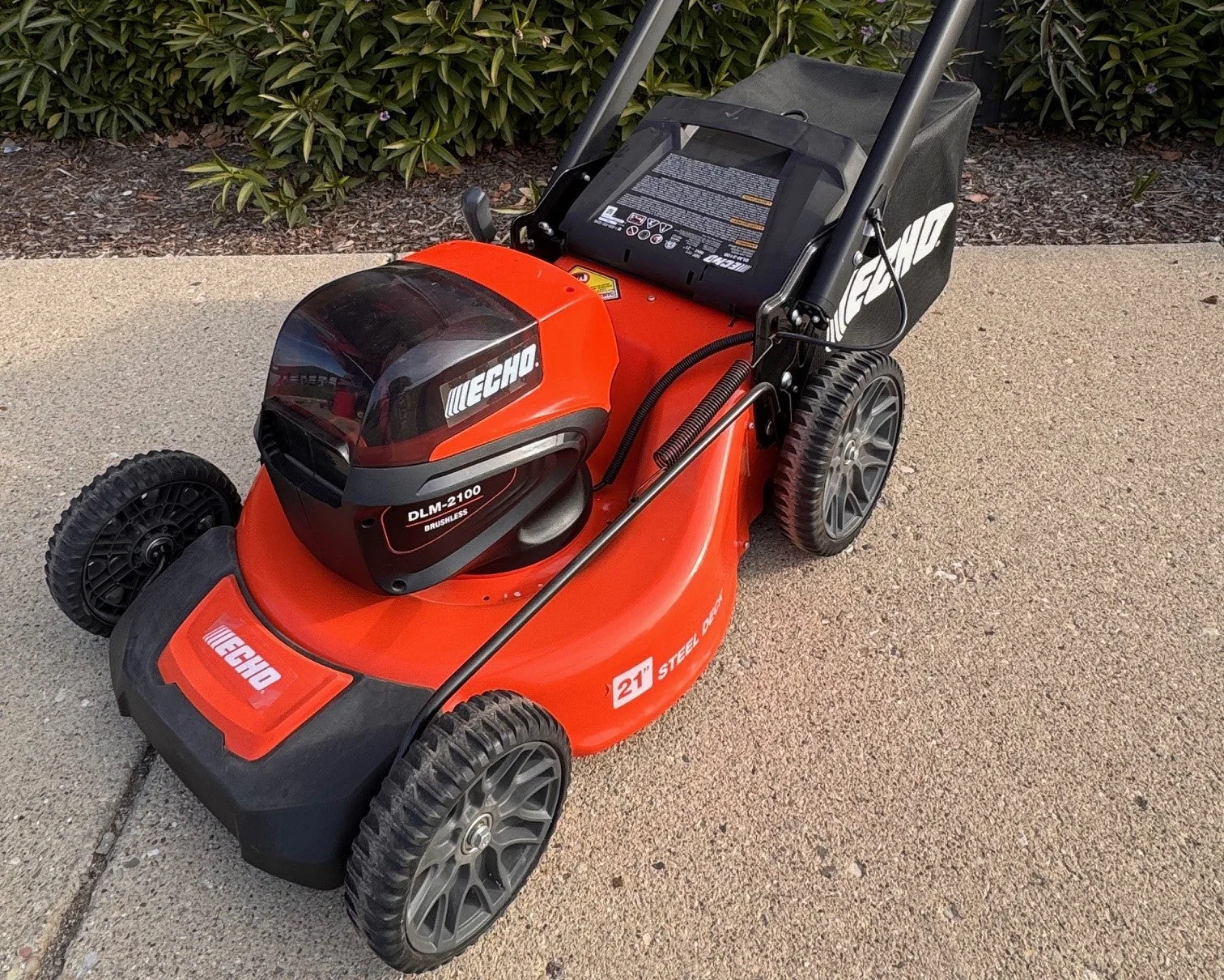 Echo DLM-2100BT 56V Lawn Mower UNIT ONLY CLOSEOUT - Zehr's Sales & Manufacturing