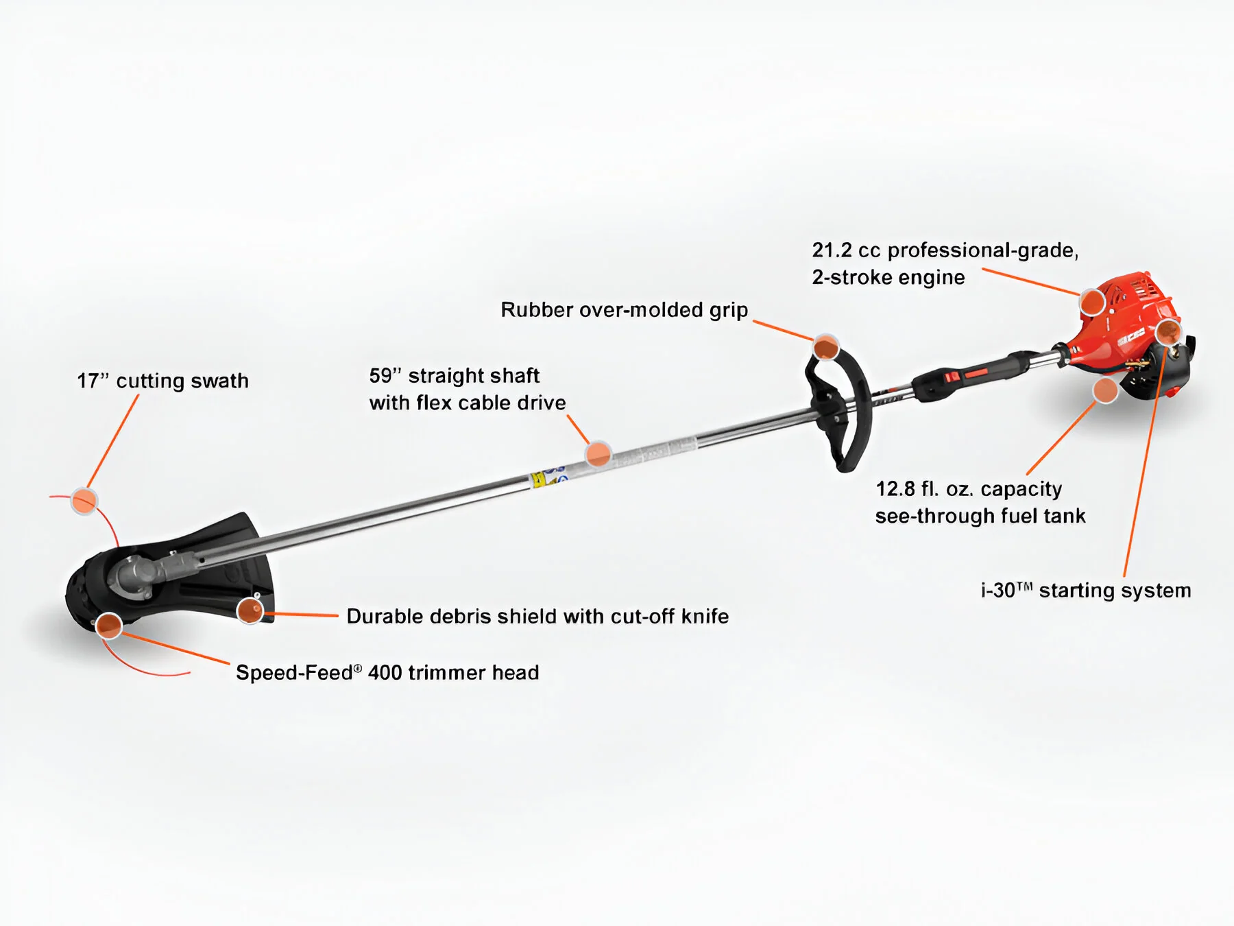 ECHO SRM-225U Brush Cutter 17