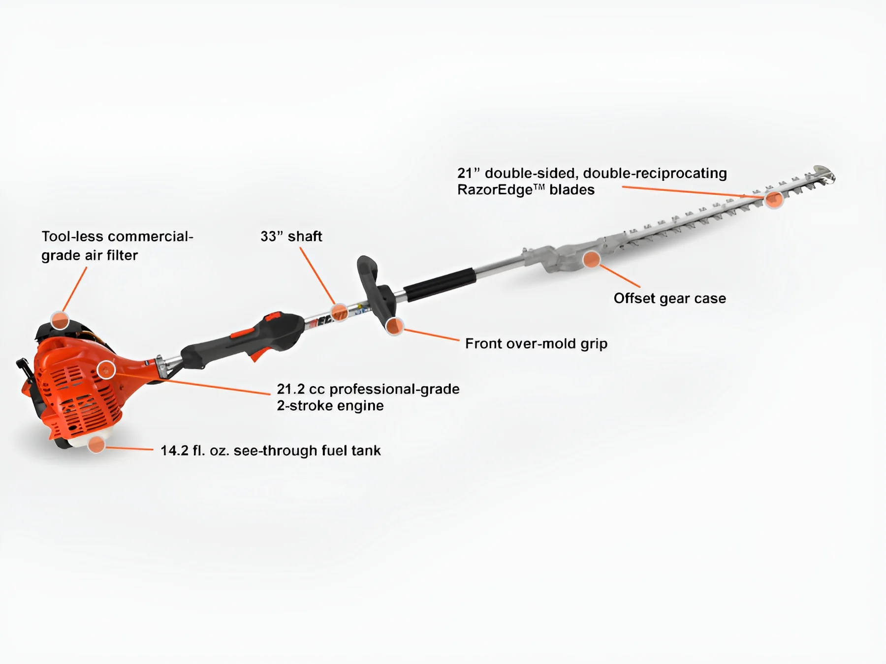 ECHO SHC-225 Hedge Trimmer 20