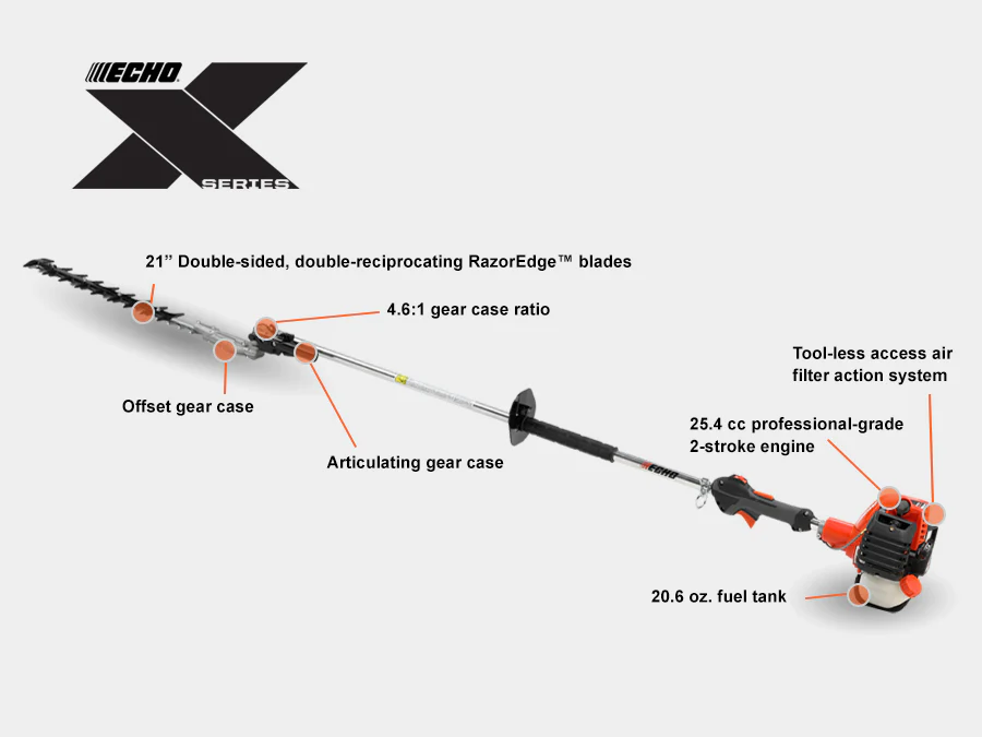ECHO HCA-2620S Hedge Trimmer 21