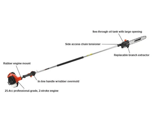 ECHO PPF-2620 Power Pruner Pole Saw 12