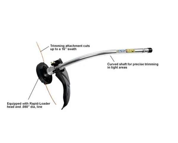 ECHO 99944200615 Curved Shaft Trimmer Attachment For PAS-225, PAS-230 and PAS-266 - Zehr's Sales & Manufacturing