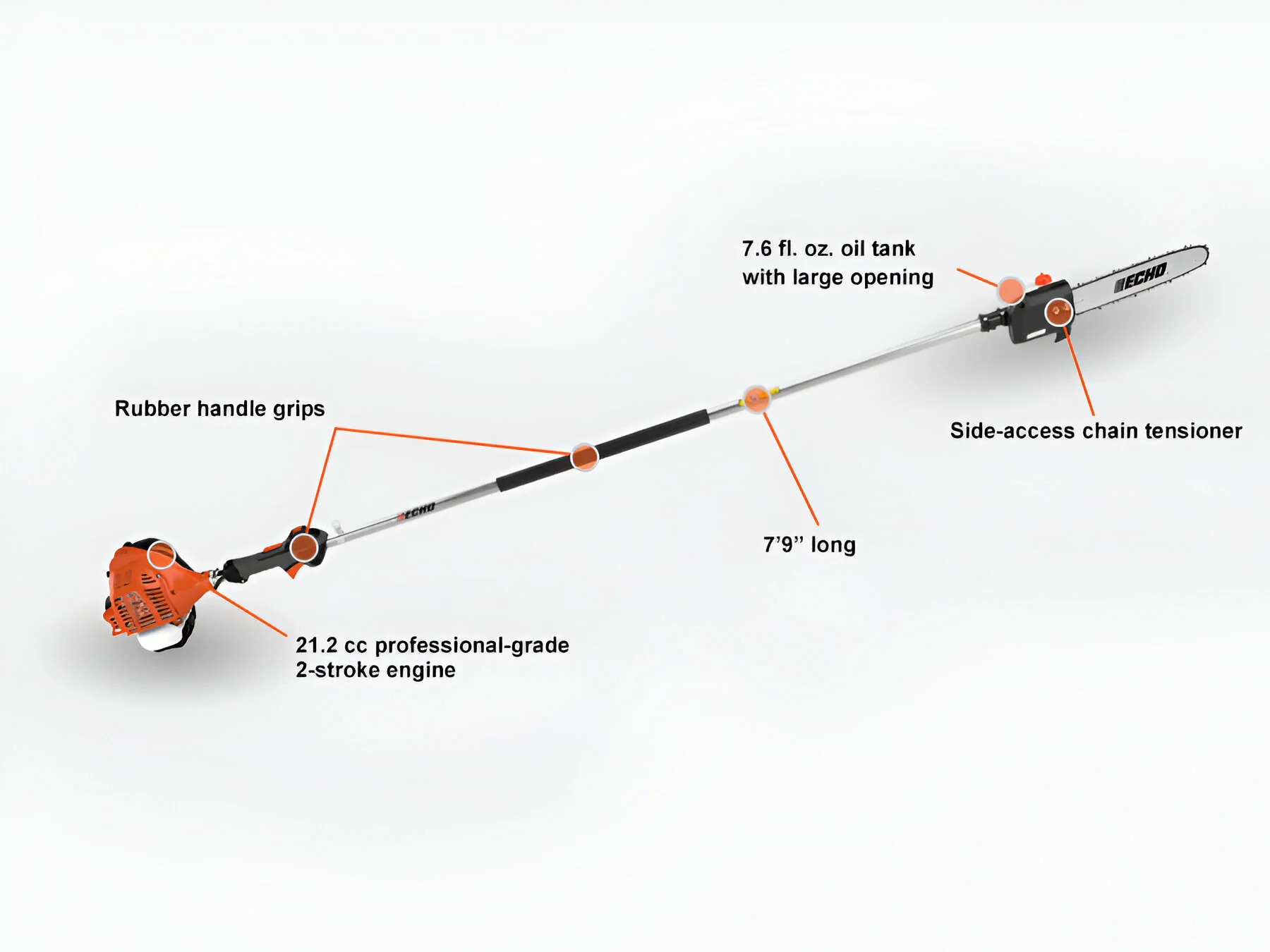 ECHO PPF-225 Pruner w- 10