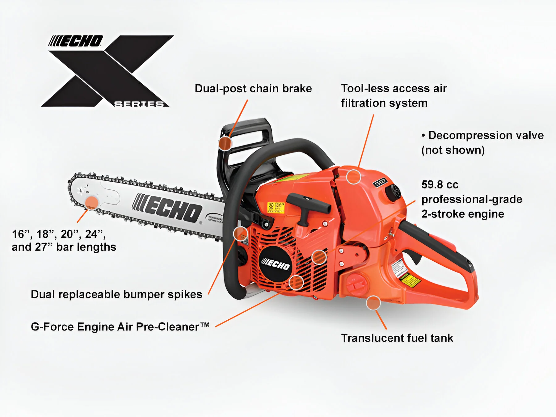 ECHO CS-620P-20 Chain Saw 20
