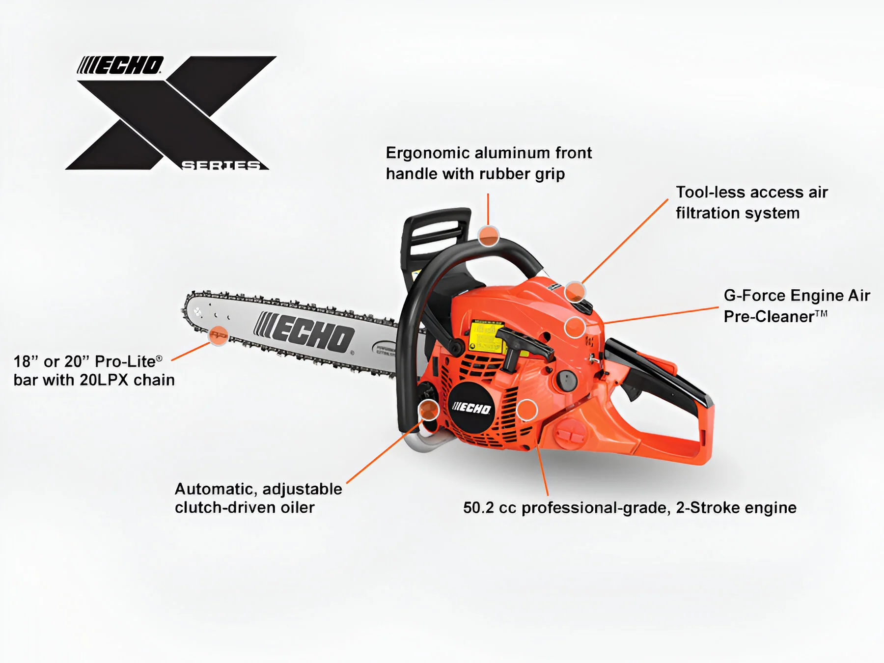 ECHO CS-501P-20 Chain Saw 20